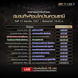 ผลแข่งขันวัวชน23-6-67