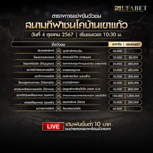 ตารางวัวชน04-10-67