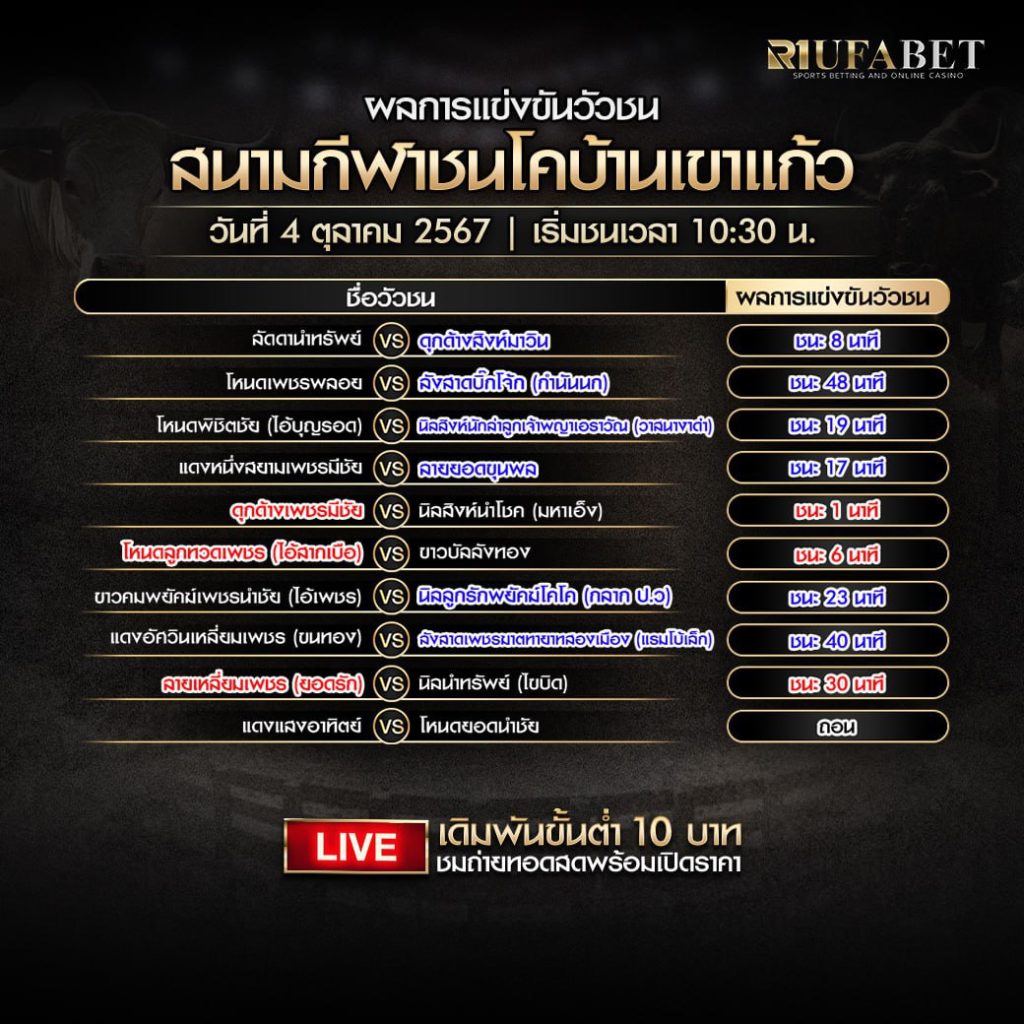 ผลวัวชน04-10-67