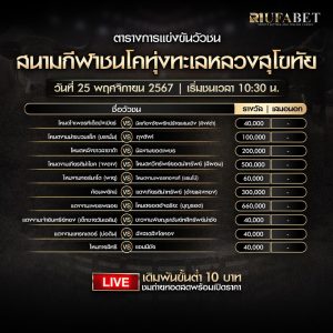 ตารางวัวชน 25-11-67