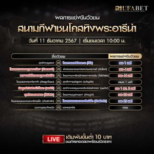 ผลแข่งขันวัวชน11-12-67