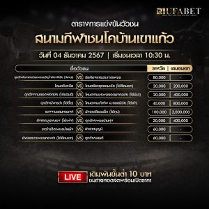 ตารางวัวชน04-12-67