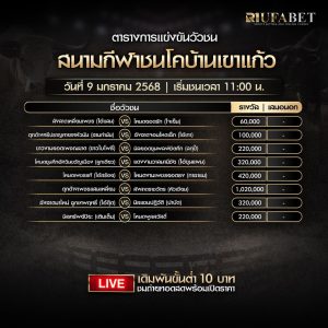 ตารางวัวชน09-1-68